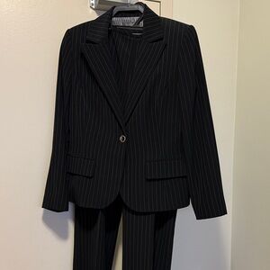 Liz Claiborne Black Pinstripe Women’s Pantsuit